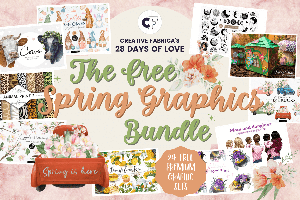 Download The Free Spring Graphics Bundle