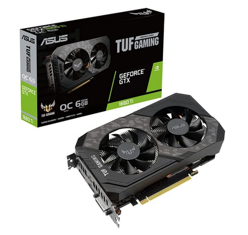 ASUS TUF Gaming NVIDIA GeForce GTX 1660 Ti EVO OC Edition Graphics Card