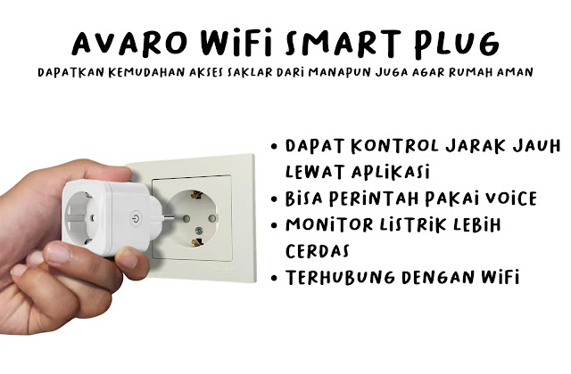 rumah aman avaro wifi smart plug