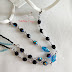 Face Mask Strap with Czech Fire Polished & Glass Beads