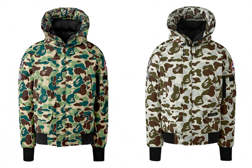 CANADA GOOSE ABC CAMO EXPEDITION PARKA FOR BAPE® x CONCEPTS COLOR: BLACK, WHITE 188,100円