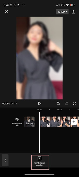 How to Make Background Blur in Video Using Capcut 8