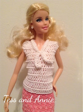 Barbie crochet top