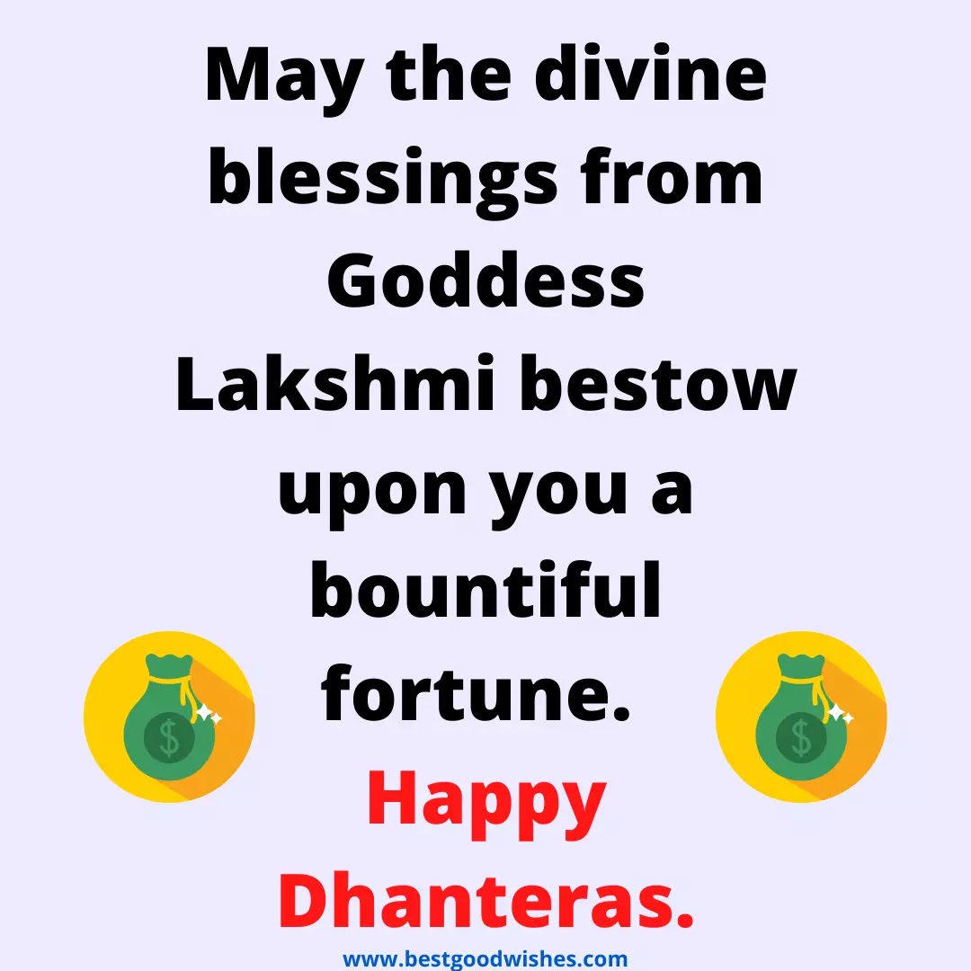 Happy Dhanteras Wishes, Quotes, Messages, Greetings, WhatsApp status
