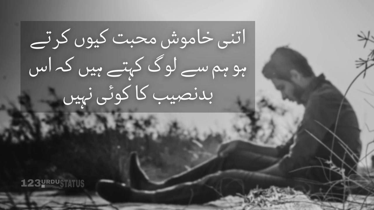 Sad Urdu Status On Love