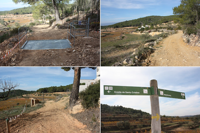 CIMS I COTES DEL BAIX PENEDÈS - MASLLORENÇ, Camí Ral o Carrerada de Vilafranca del Penedès a Montblanc