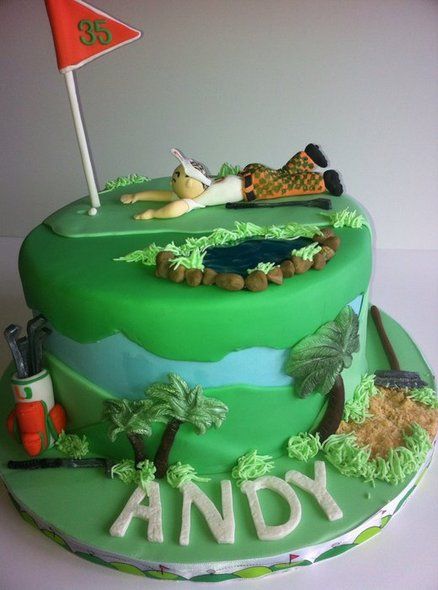 golf cake