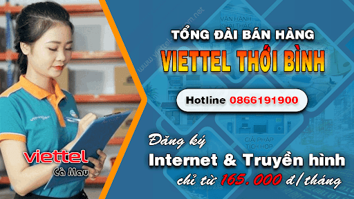 Liên hệ Cửa hàng Viettel Thới Bình - Cà Mau