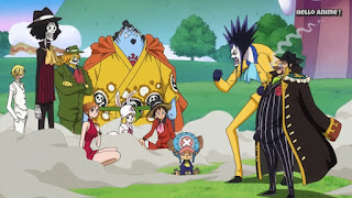 ワンピースアニメ WCI編 843話 シーザー・クラウン Caesar Clown CV.中尾隆聖 | ONE PIECE ホールケーキアイランド編