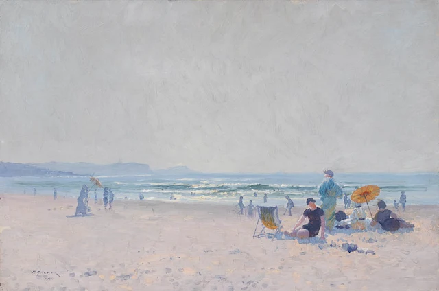 On the Sands, 1920