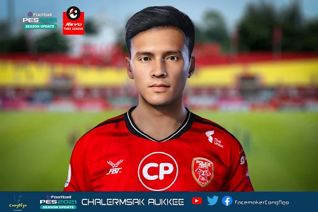 Chalermsak Aukkee Face For eFootball PES 2021
