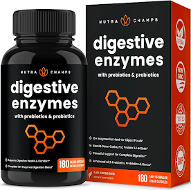 NutraChamps Digestive Enzymes with Probiotics and Prebiotics