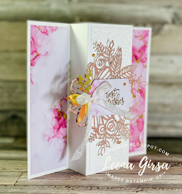 fun fold wedding card