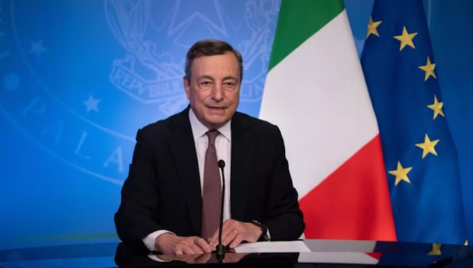 Draghi: "L'Italia sostiene l'appartenenza dell'Ucraina all'Europa"