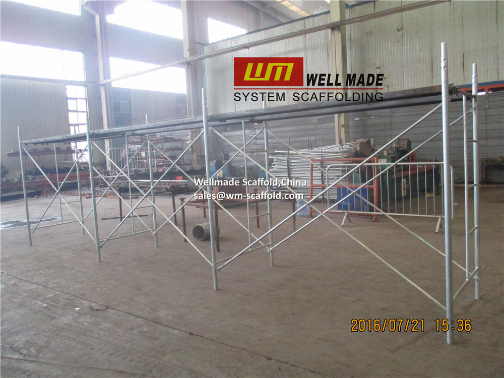 Ladder Frame Scaffolding to Chile - H Frame Scaffold Materials for Construction & Building- Welmade China