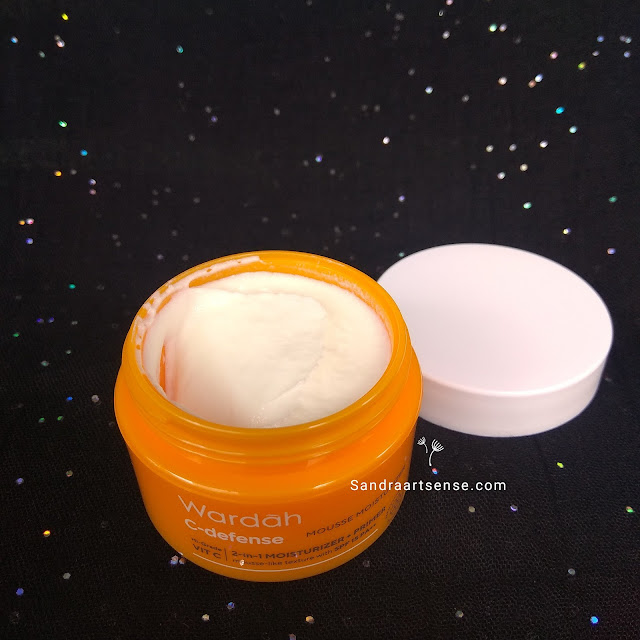 Review Wardah C-defense Mousse Moisturizer