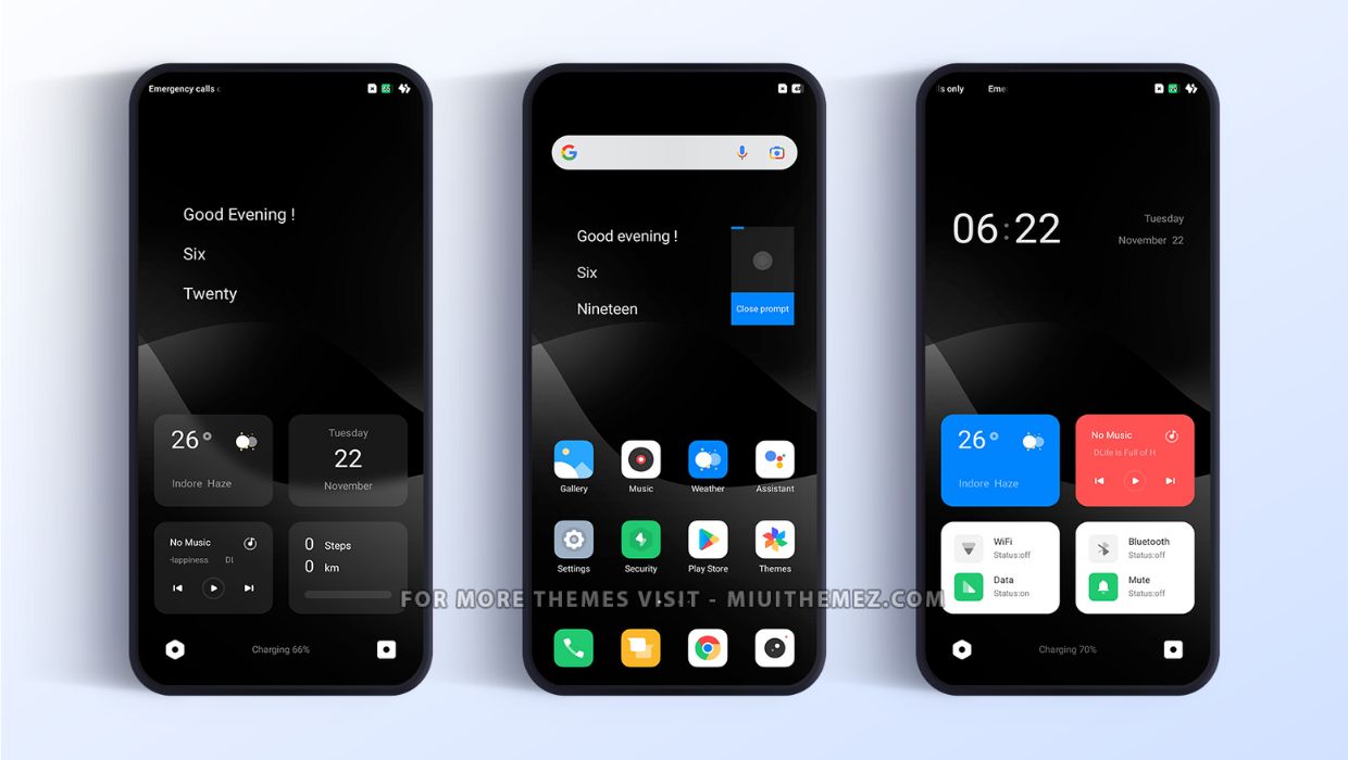 Lowui MIUI Theme for Xiaomi Redmi Devices