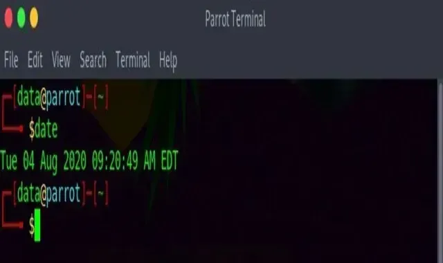 command date in linux