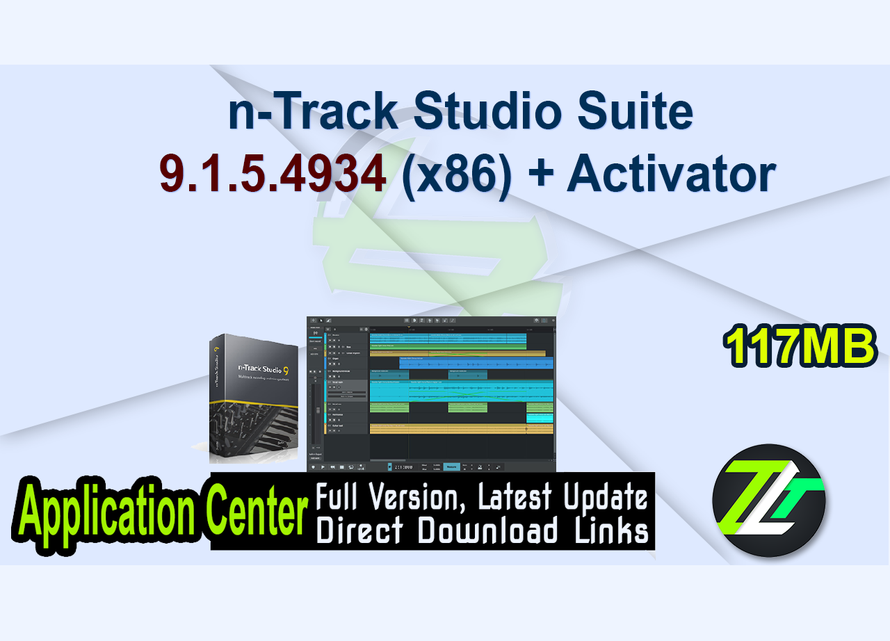 n-Track Studio Suite 9.1.5.4934 (x86) + Activator