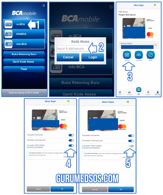 Cara Menonaktifkan Debit Online BCA