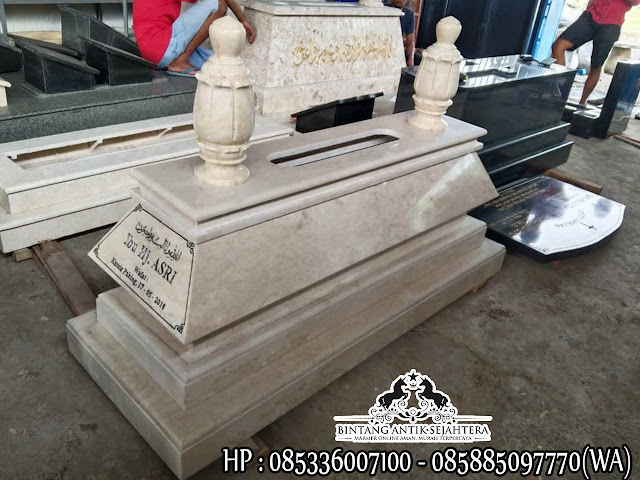 DAFTAR HARGA 15 JENIS KIJINGAN MAKAM MARMER GRANITE TERLARIS BERIKUT NISAN NYA