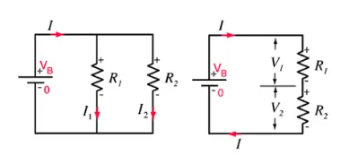 السلسلة والدائرة الموازية Series and Parallel Circuit