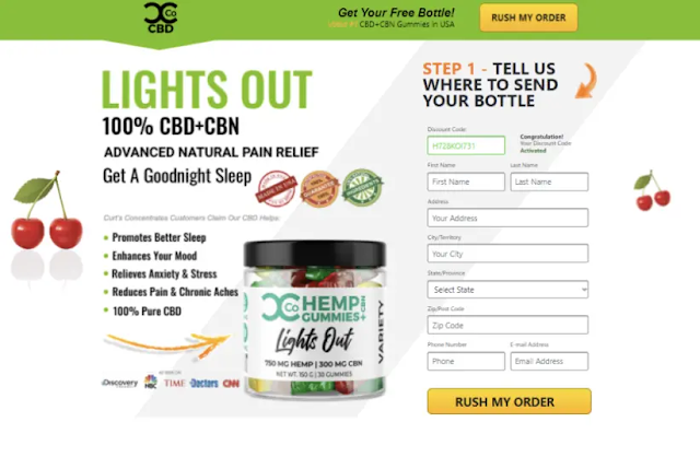 Lights Out CBD+CBN Gummies, Work, Uses, Ingredients, And BUY!!