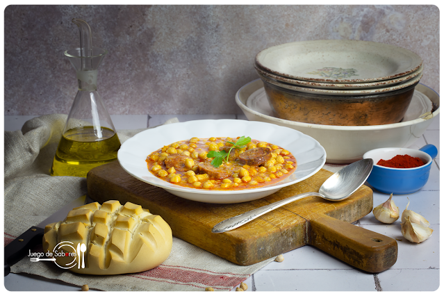 Cazuela de Garbanzos con Chorizo - Buenos Sabores