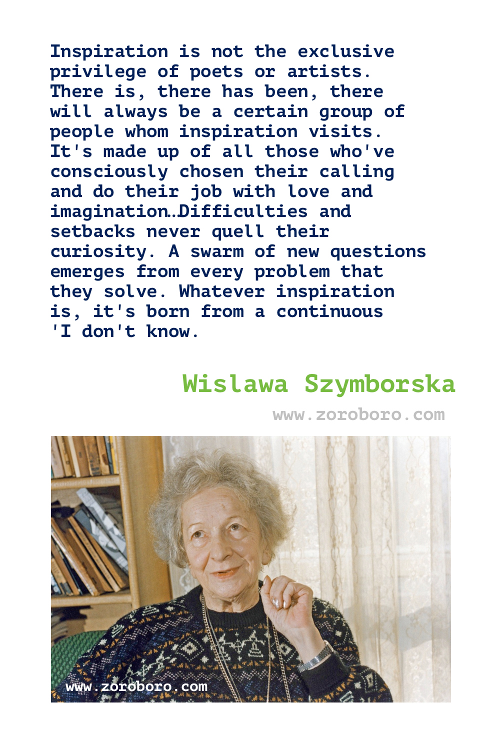 Wislawa Szymborska Quotes. Wislawa Szymborska Poems. Poetry. Poems Of Wisława Szymborska. Wisława Szymborska Books Quotes.