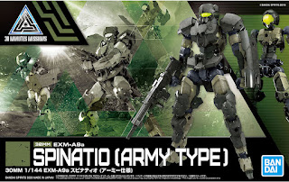 30MM 1/144 EXM-A9a Spinatio (Army Type), Bandai