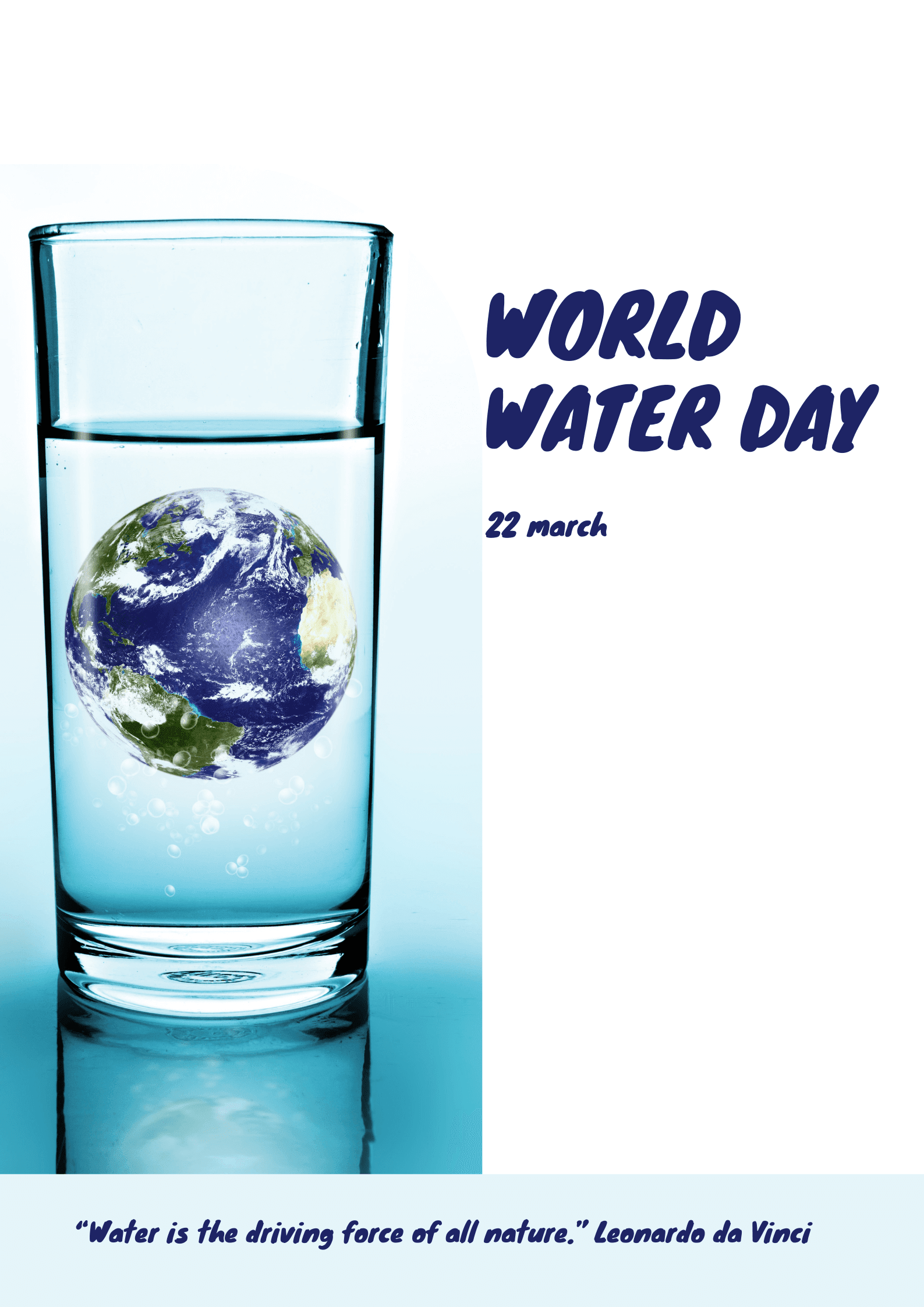 world water day poster