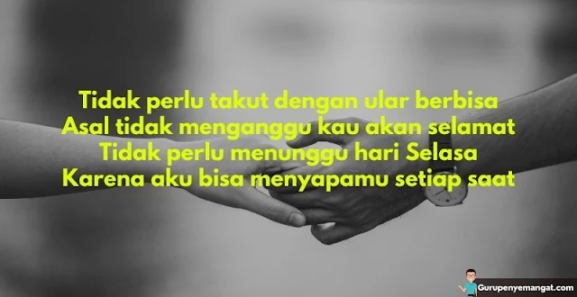 Gambar Pantun Hari Selasa Romantis