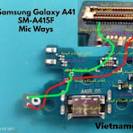 Samsung Galaxy A41 SM-A415F Mic Solution