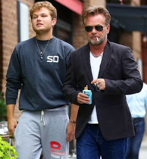 Speck Mellencamp with his dad John