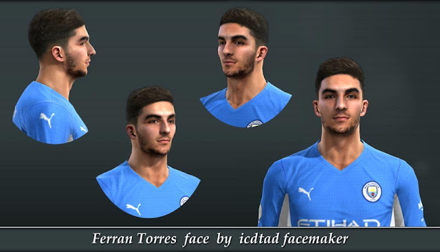 Faces Ferran Torres For PES 2013