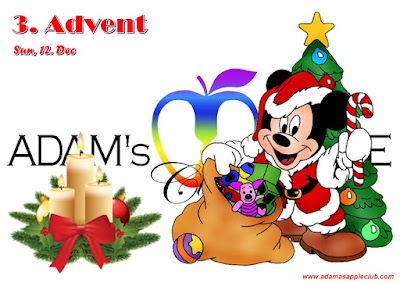 We wish everyone a peaceful 3nd Advent 2021