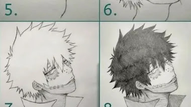 Aprende a Dibujar a Dabi de Boku No Hero [Paso a Paso]