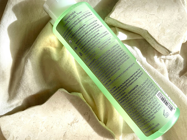 REVIEW MAMONDE CENTELLA TROUBLE TONER