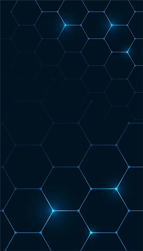 4k Wallpaper for Mobile - Hexagon Pattern