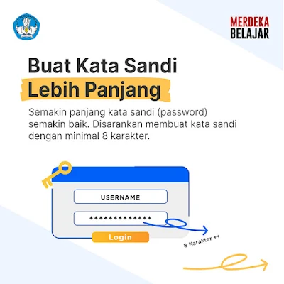 Membuat Kata Sandi yang Kuat dan Mudah Diingat untuk Akun Pembelajaran belajar.id