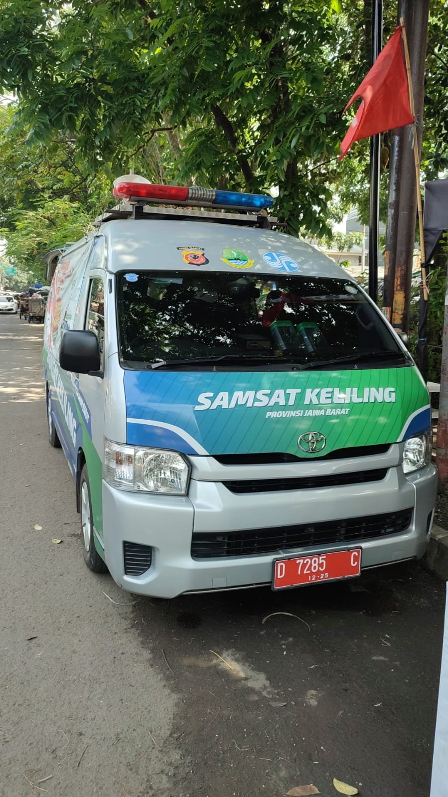 mobil Samsat Keliling kota Cimahi