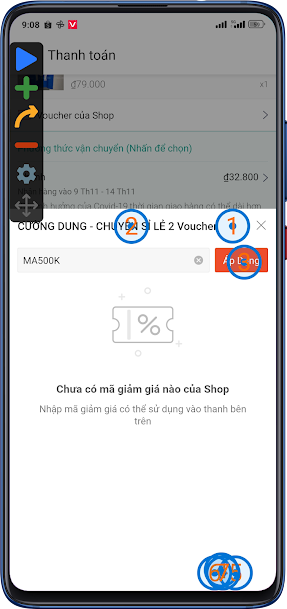Săn mã giảm giá Shopee bằng Auto Clicker