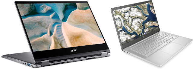 Acer Chromebook Spin 514 CP514-1H-R22Q vs HP Chromebook 14a-na1005ns