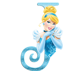 Abecedario con Soñadora Cenicienta.