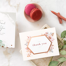 wedding thank you card printing