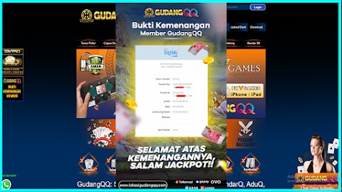 Selamat Kepada Member Setia GudangQQ WD sebesar Rp. 55.400.000.-