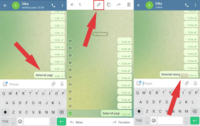 Cara Edit Pesan di Telegram Setelah Dikirim