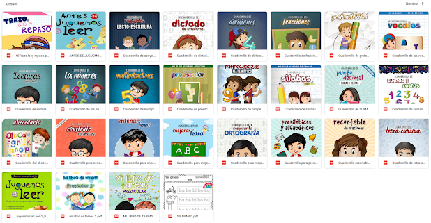 Libros de Reforzamiento Escolar kinder y primaria