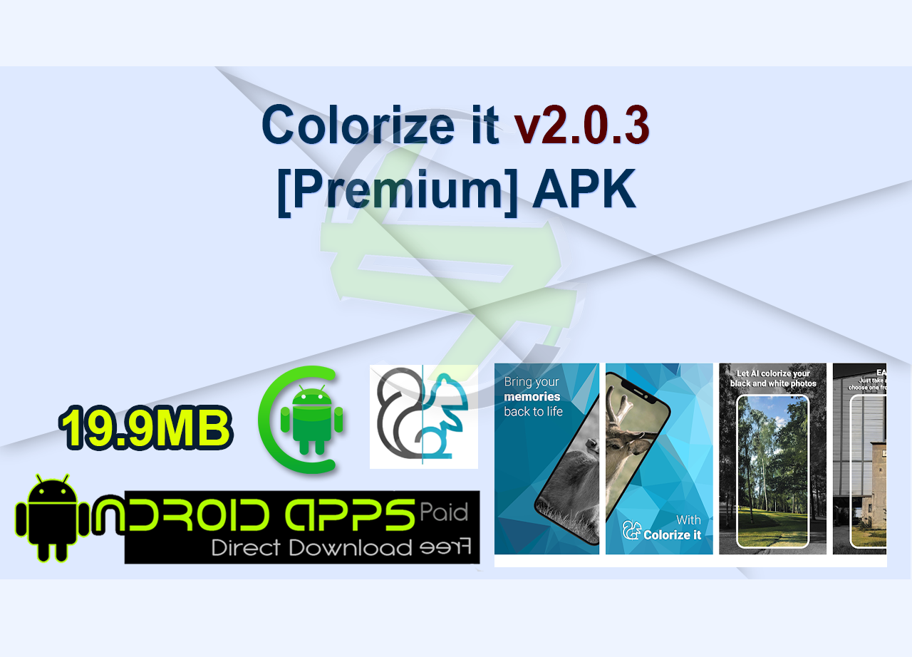 Colorize it v2.0.3 [Premium] APK