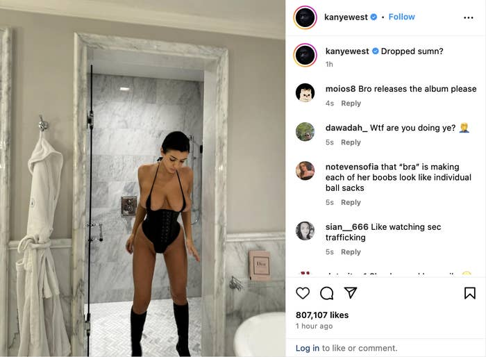 [theqoo] THE PICTURES OF BIANCA CENSORI THAT KANYE RELEASED ON HIS INSTAGRAM